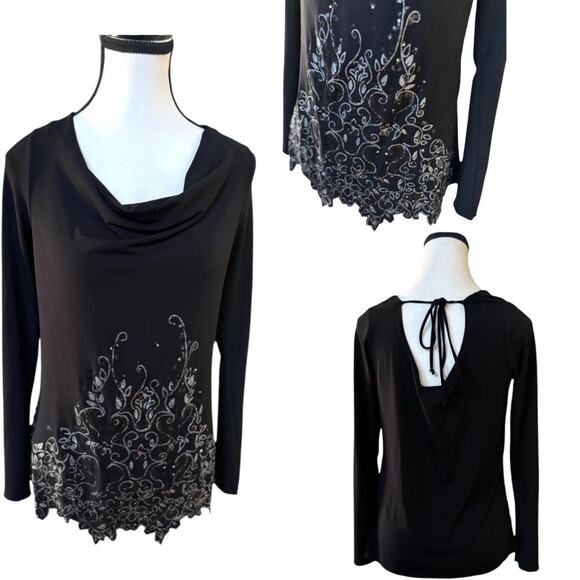 90'S VTG. 3 PC. WHIMSYGOTH DRESS TOPS BUNDLE M/L - Picture 3 of 5